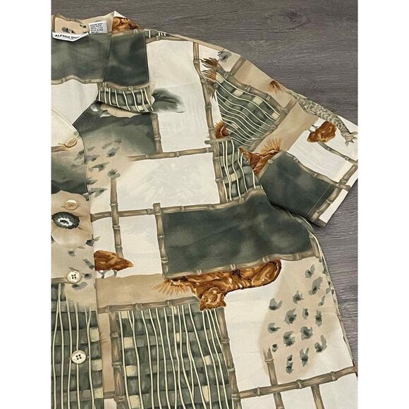 Women’s Alfred Dunner African Safari button down top 14 - Picture 6 of 7